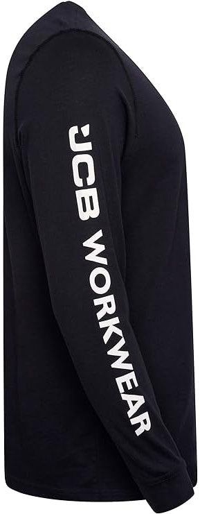 Jcb Workwear Jcb Workwear Banner Long Sleeve T Shirt - - Customisable Tee Shirts