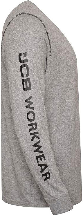Jcb Workwear Jcb Workwear Banner Long Sleeve T Shirt - - Customisable Tee Shirts