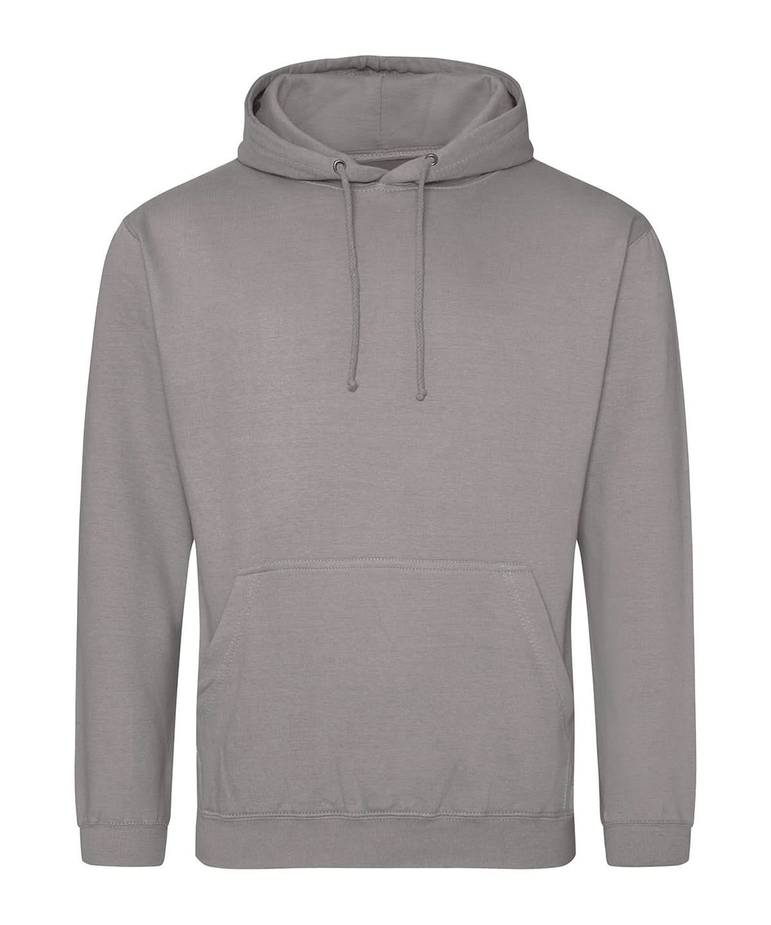 AWDis Just Hoods College Hoodie Platinum Grey JH001 - Platinum Grey - Customisable Hoodies