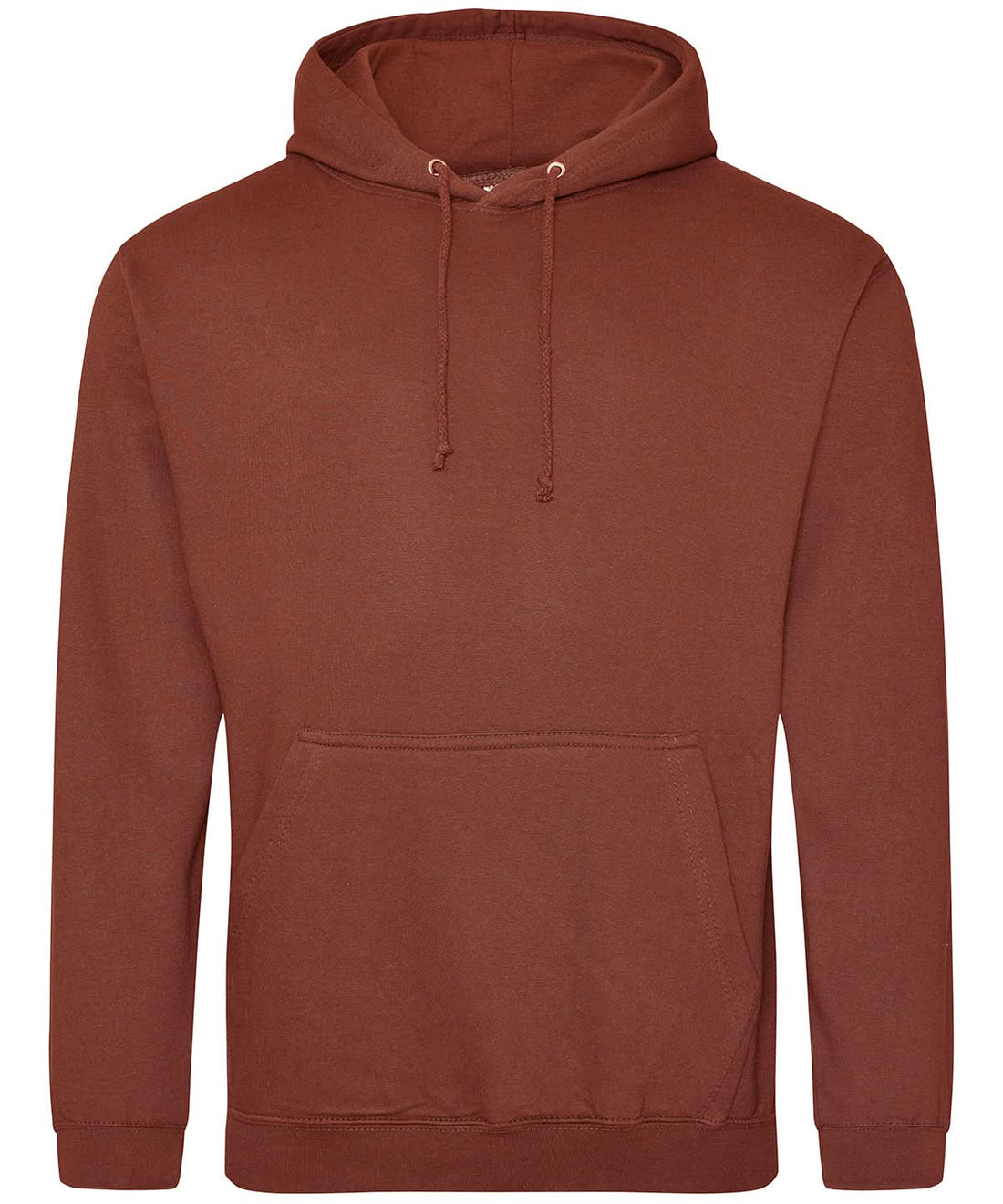 AWDis Just Hoods College Hoodie Red Rust JH001 - Red Rust - Customisable Hoodies
