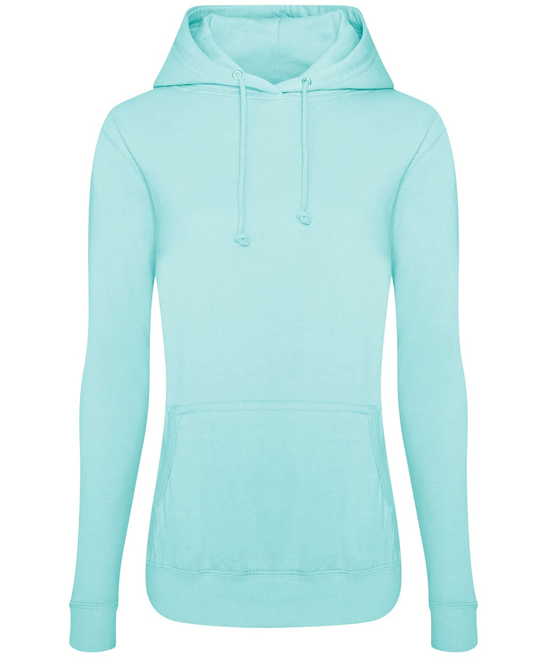 AWDis Just Hoods Womens College Hoodie Peppermint JH01F - Peppermint - Customisable Hoodies