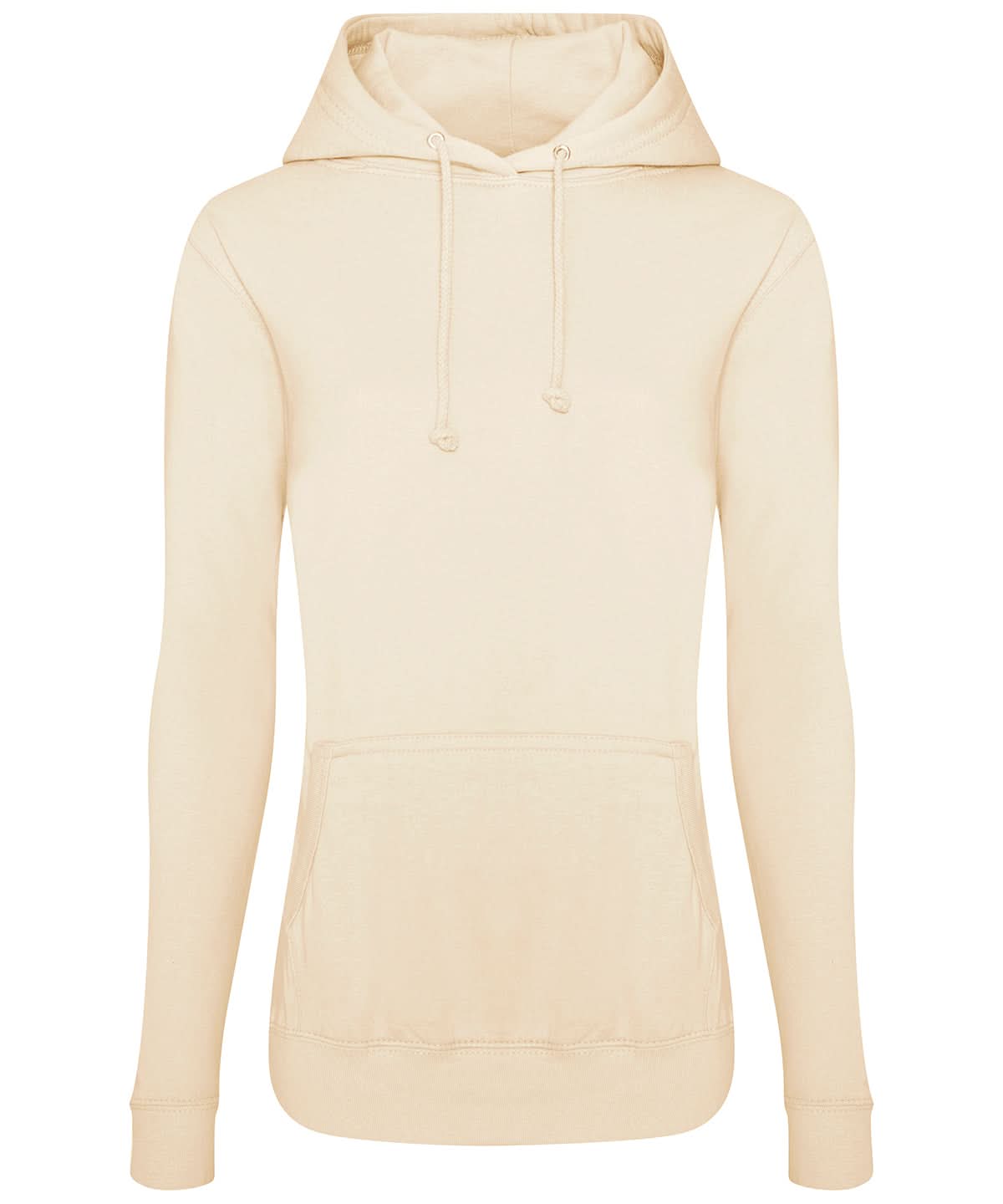 AWDis Just Hoods Womens College Hoodie Vanilla Milkshake JH01F - Vanilla Milkshake - Customisable Hoodies