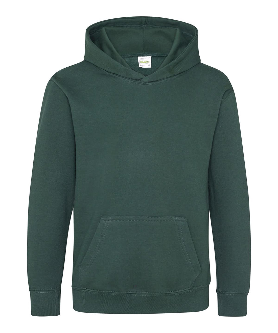 AWDis Just Hoods Kids Hoodie Bottle Green JH01J - Bottle Green - Customisable Hoodies