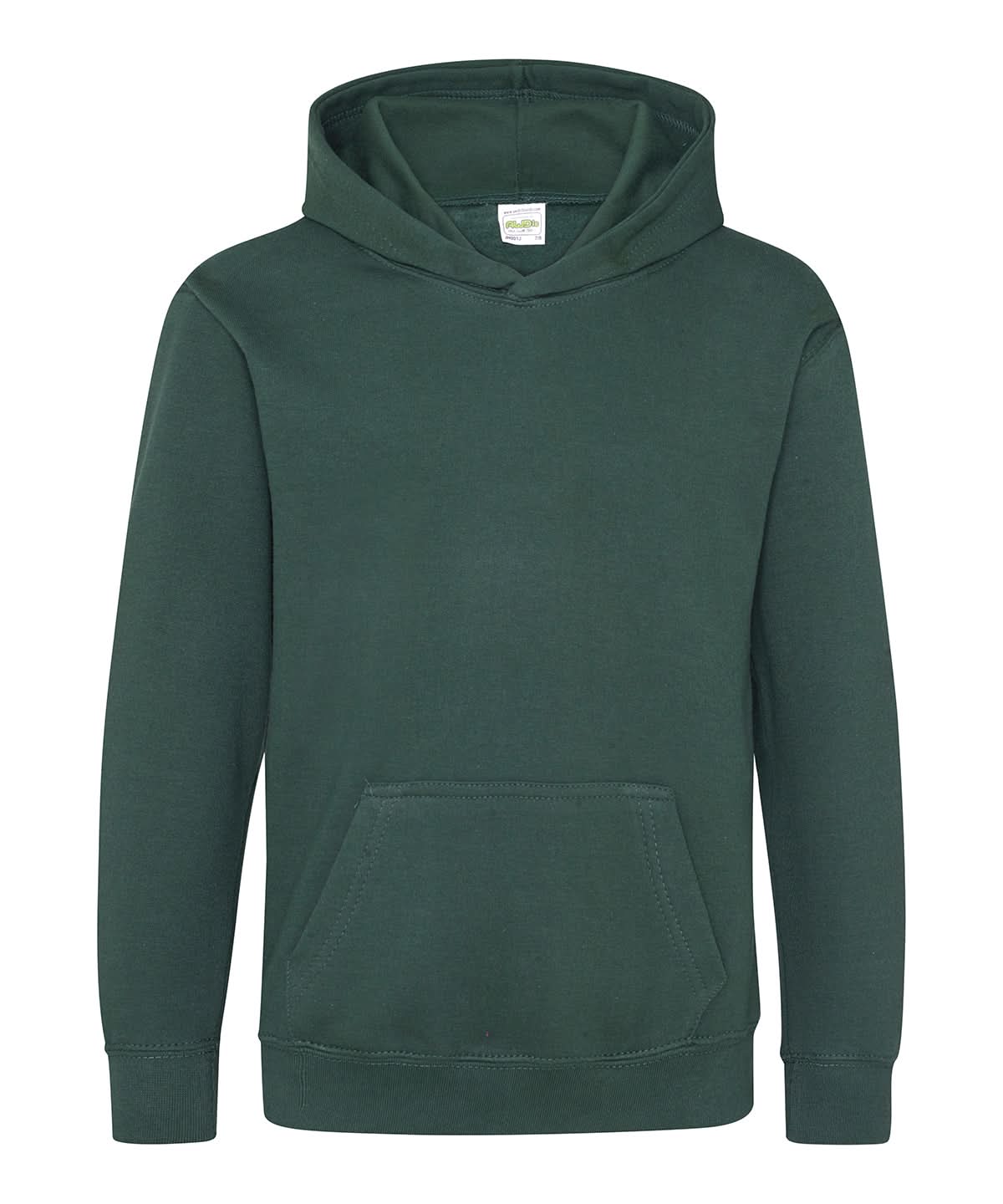 AWDis Just Hoods Kids Hoodie Bottle Green JH01J - Bottle Green - Customisable Hoodies