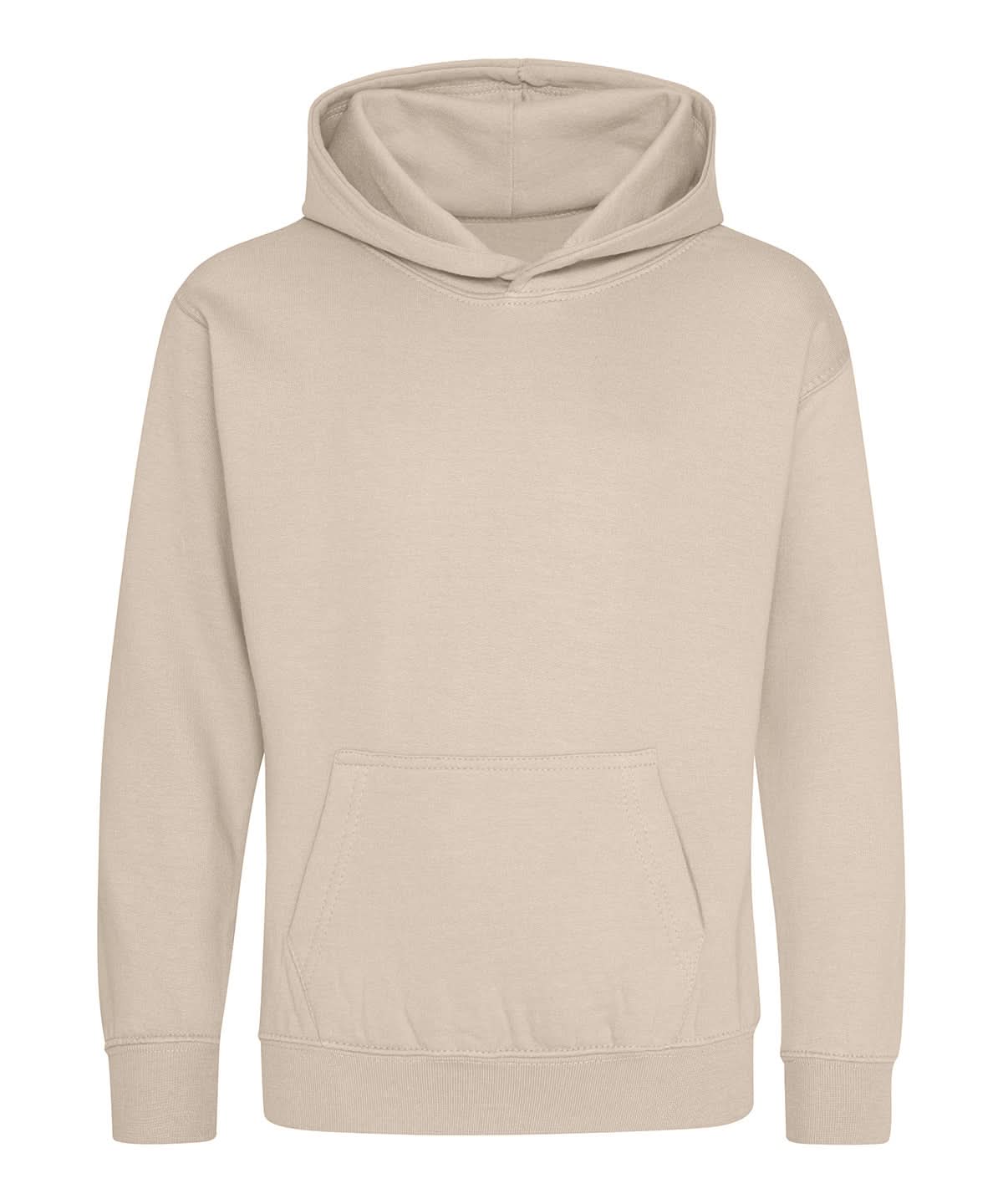 AWDis Just Hoods Kids Hoodie Natural Stone JH01J - Natural Stone - Customisable Hoodies