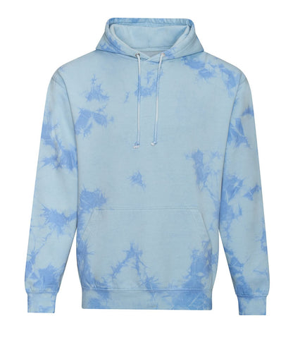 AWDis Just Hoods Tie dye hoodie JH022 - Blue Cloud - Customisable Hoodies