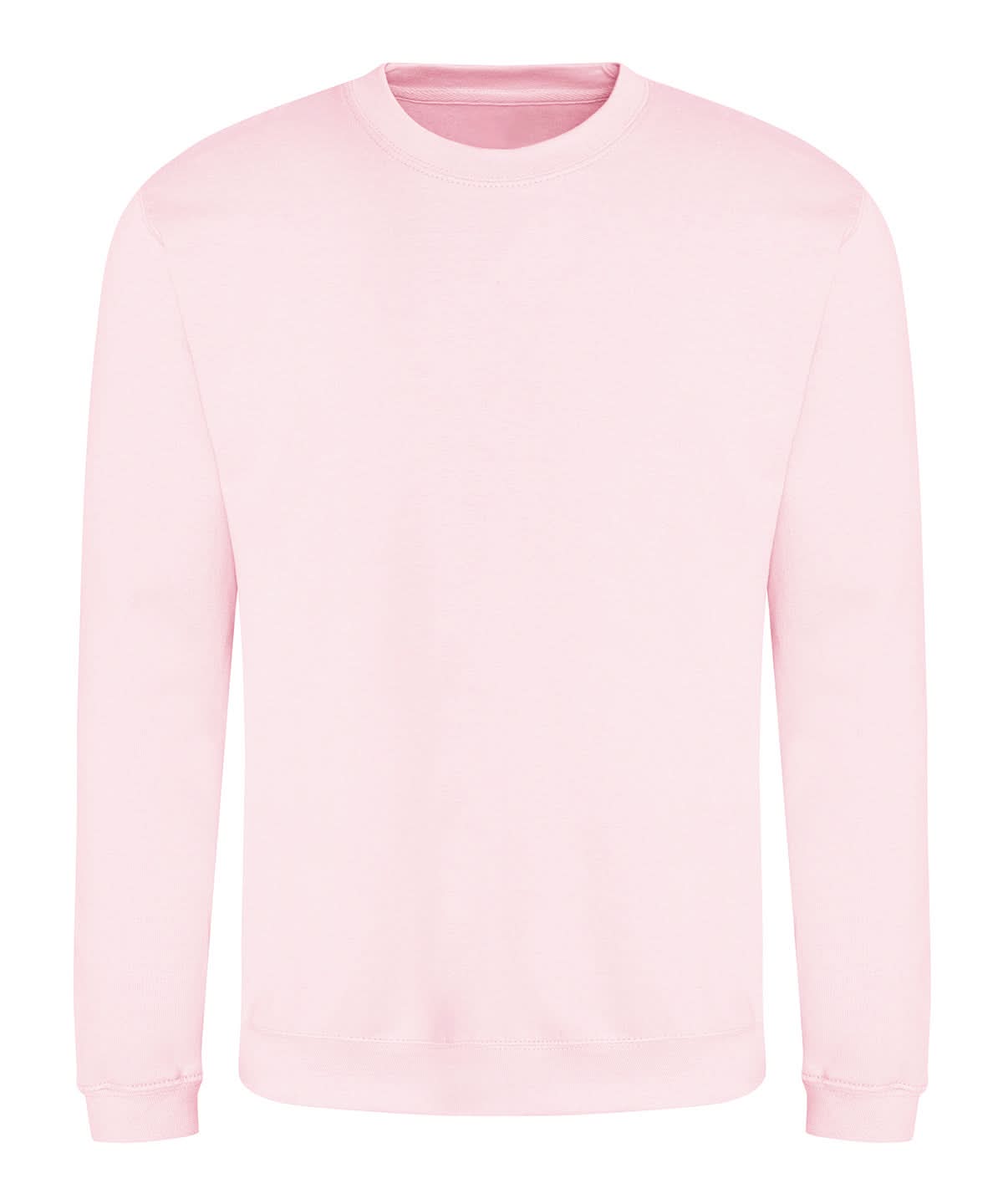 AWDis Just Hoods AWDis Sweatshirt Baby Pink JH030 - Baby Pink - Customisable Sweatshirts
