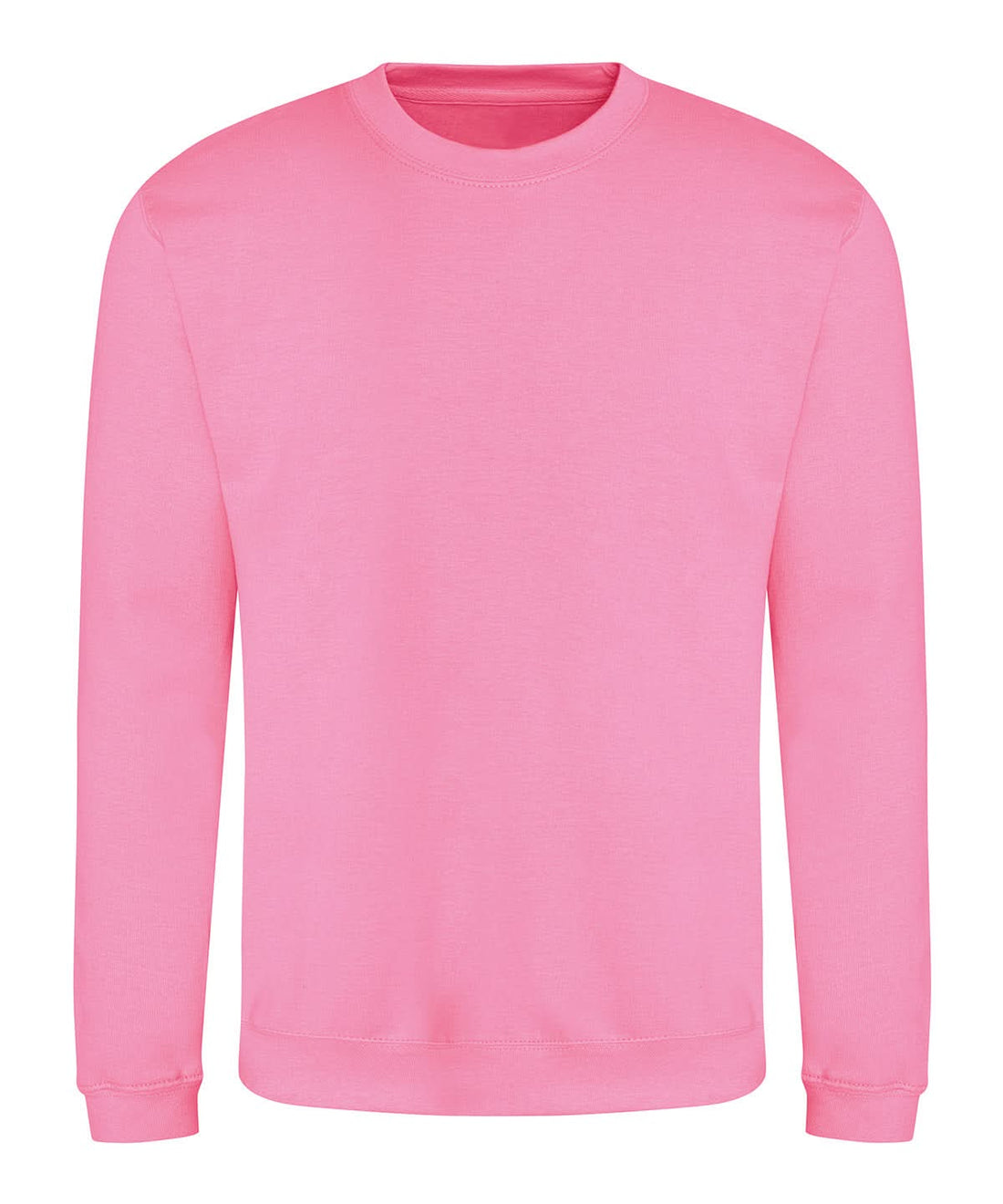 AWDis Just Hoods AWDis Sweatshirt Candyfloss Pink JH030 - Candyfloss Pink - Customisable Sweatshirts