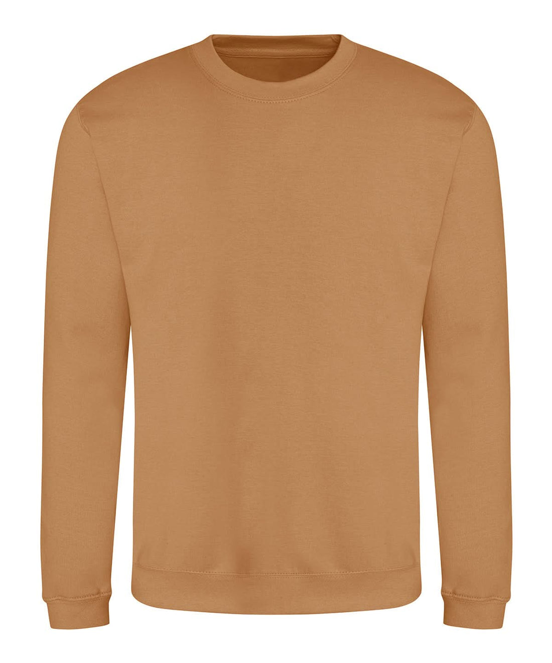 AWDis Just Hoods AWDis Sweatshirt Caramel Latte JH030 - Caramel Latte - Customisable Sweatshirts