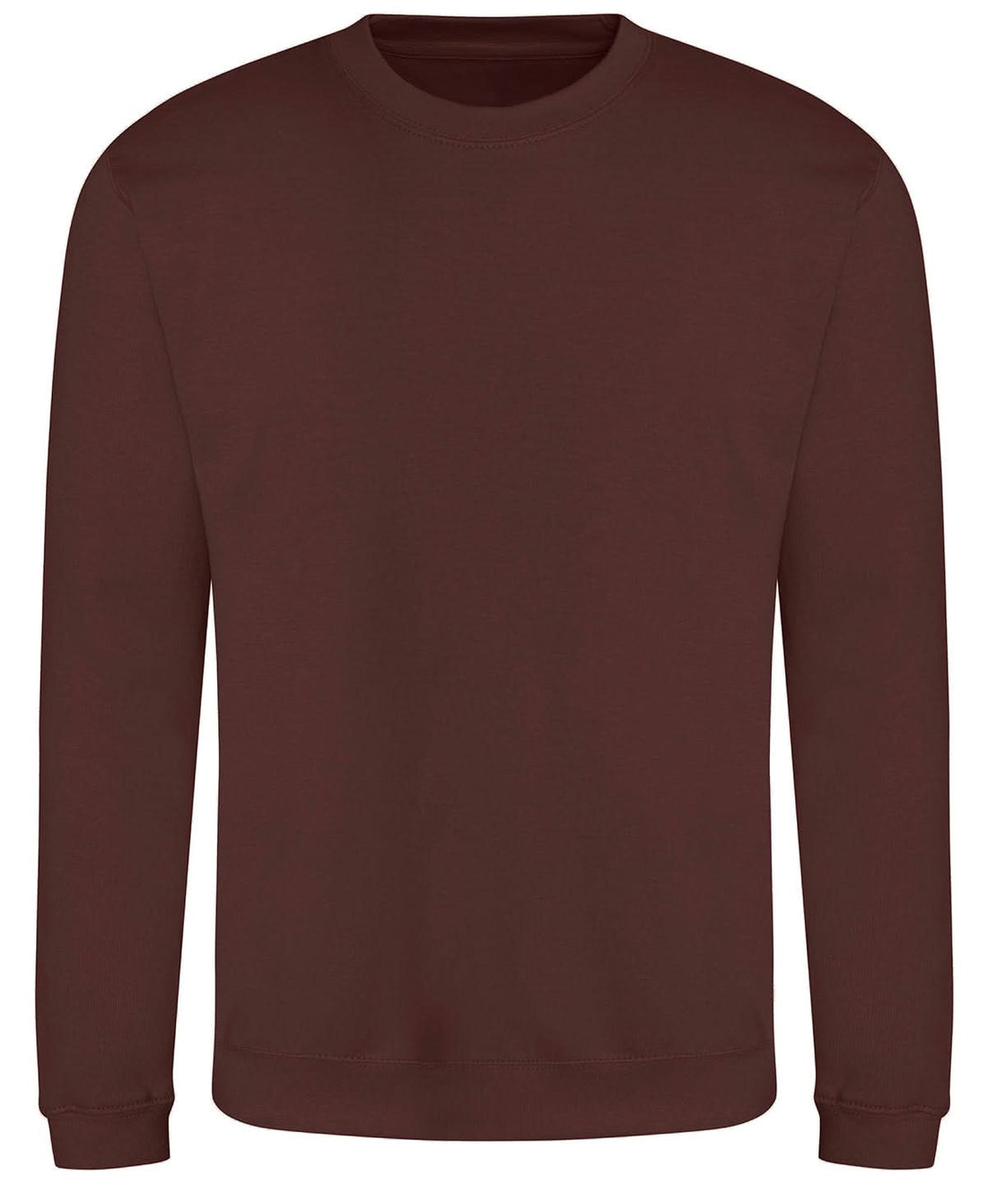 AWDis Just Hoods AWDis Sweatshirt Chocolate Fudge Brownie JH030 - Chocolate Fudge Brownie - Customisable Sweatshirts
