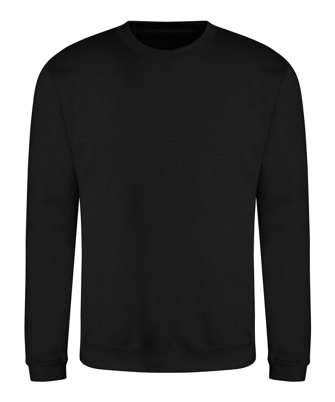 AWDis Just Hoods AWDis Sweatshirt Deep Black JH030 - Deep Black - Customisable Sweatshirts