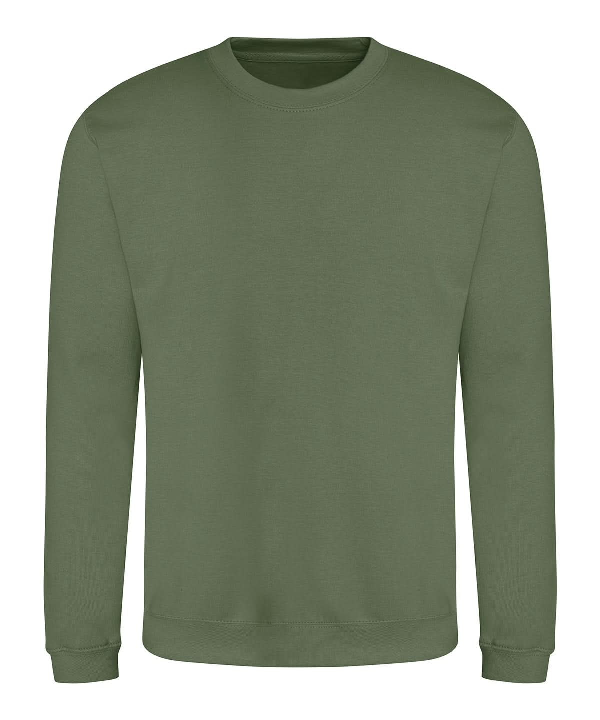 AWDis Just Hoods AWDis Sweatshirt Earthy Green JH030 - Earthy Green - Customisable Sweatshirts