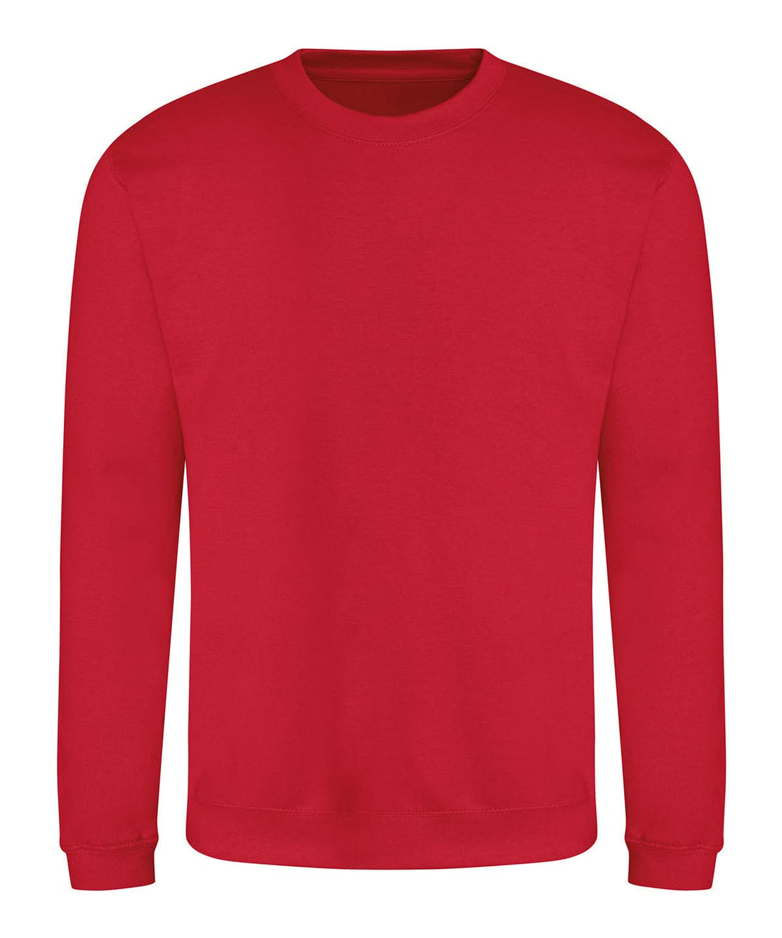 AWDis Just Hoods AWDis Sweatshirt Fire Red JH030 - Fire Red - Customisable Sweatshirts