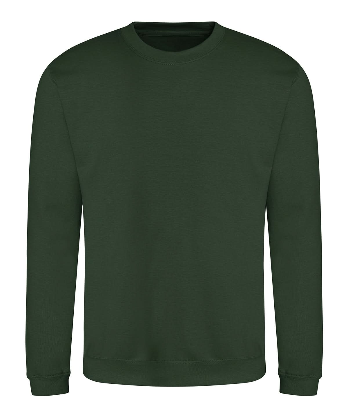 AWDis Just Hoods AWDis Sweatshirt Forest Green JH030 - Forest Green - Customisable Sweatshirts
