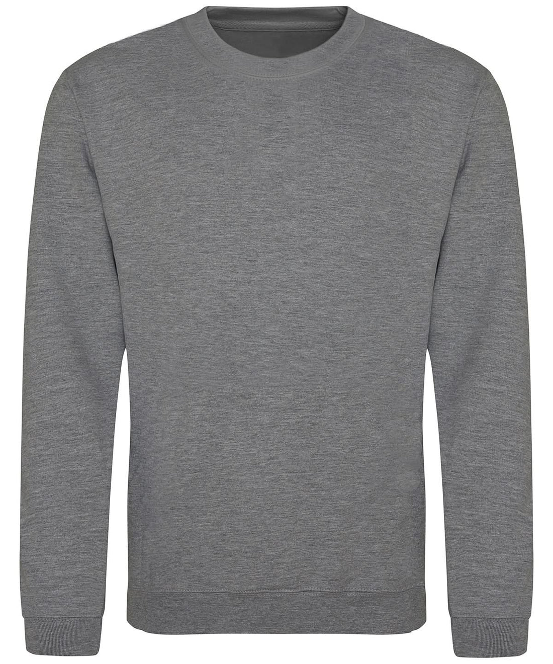 AWDis Just Hoods AWDis Sweatshirt Graphite Heather JH030 - Graphite Heather - Customisable Sweatshirts