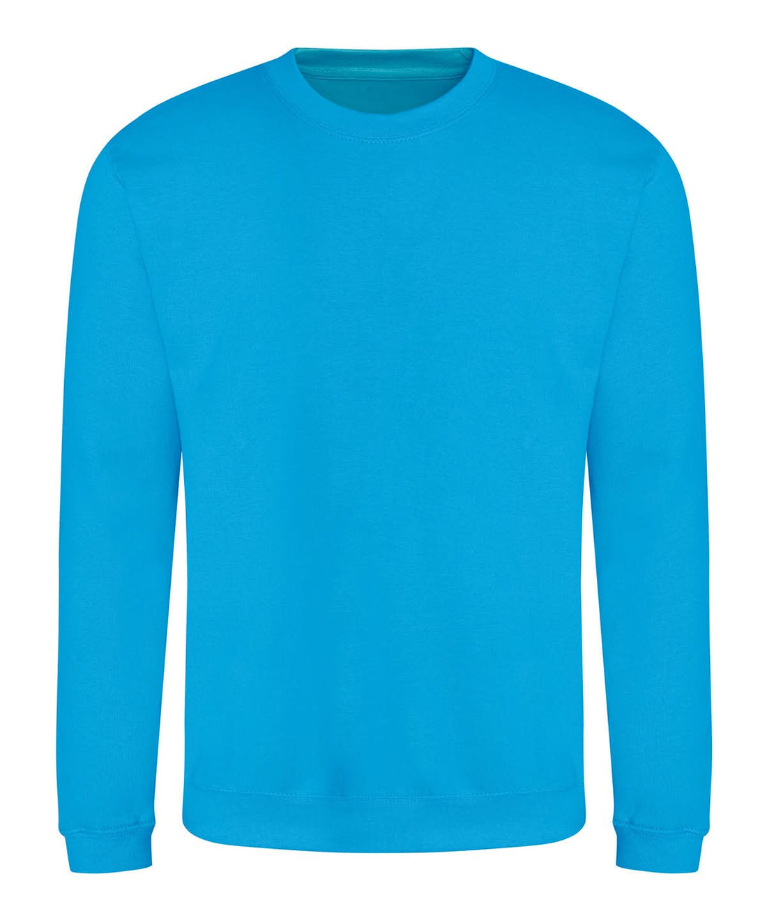 AWDis Just Hoods AWDis Sweatshirt Hawaiian Blue JH030 - Hawaiian Blue - Customisable Sweatshirts