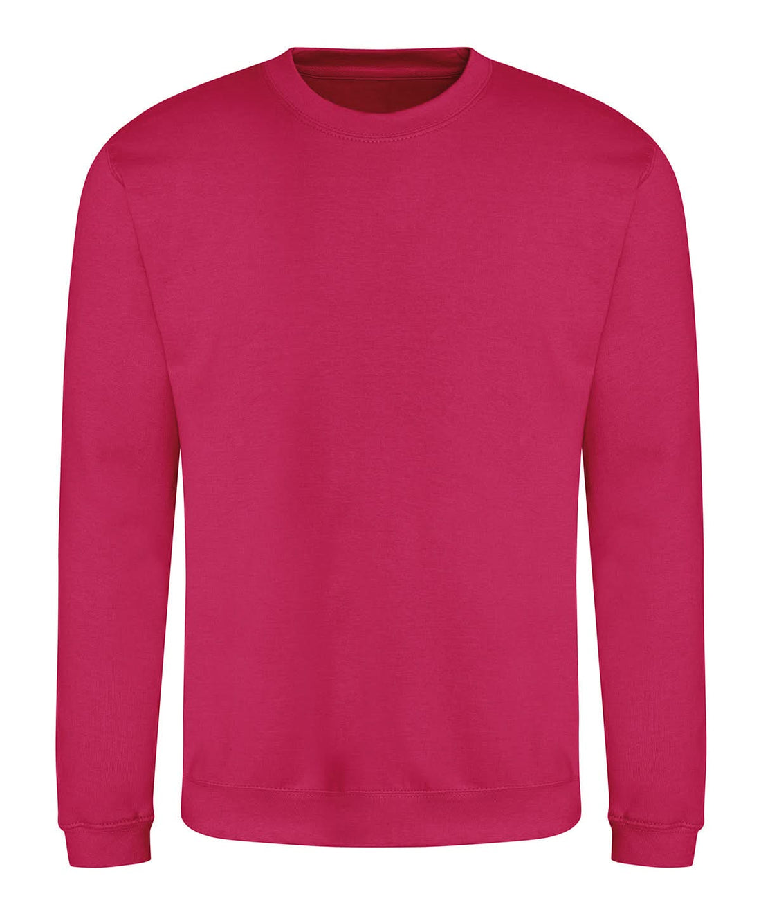AWDis Just Hoods AWDis Sweatshirt Hot Pink JH030 - Hot Pink - Customisable Sweatshirts