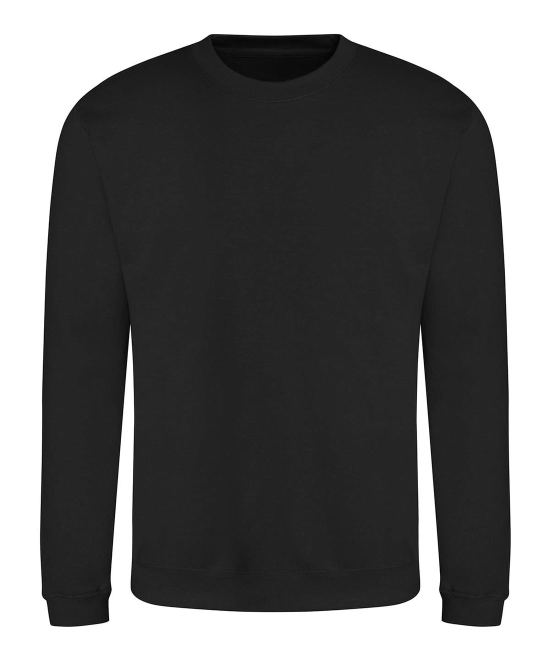 AWDis Just Hoods AWDis Sweatshirt Jet Black JH030 - Jet Black - Customisable Sweatshirts