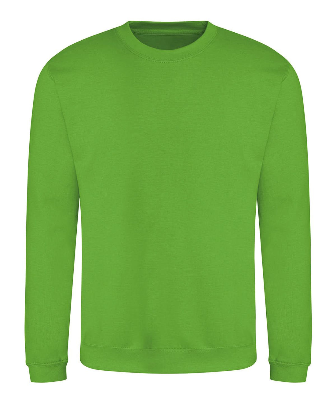 AWDis Just Hoods AWDis Sweatshirt Lime Green JH030 - Lime Green - Customisable Sweatshirts