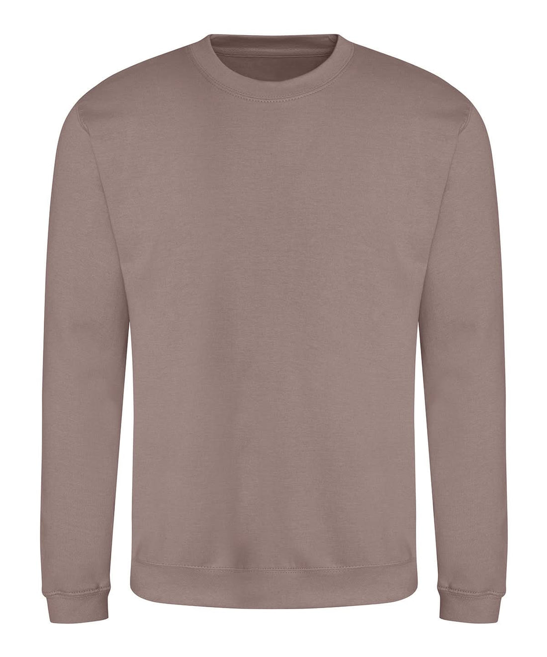 AWDis Just Hoods AWDis Sweatshirt Mocha Brown JH030 - Mocha Brown - Customisable Sweatshirts