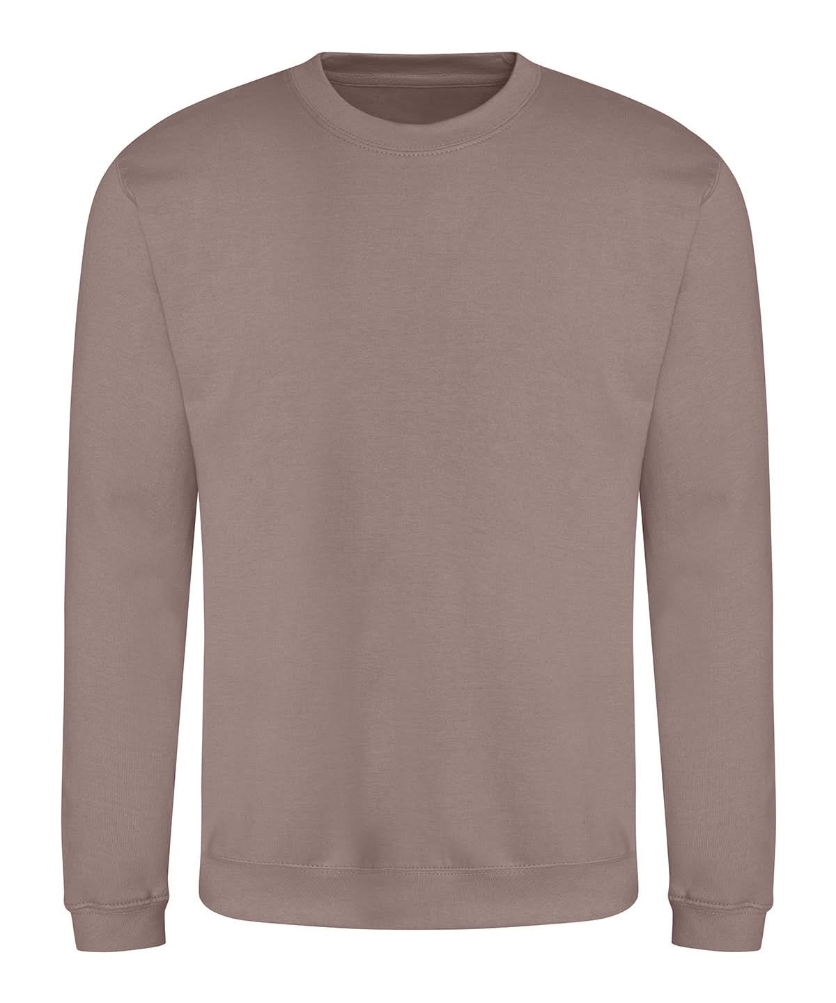 AWDis Just Hoods AWDis Sweatshirt Mocha Brown JH030 - Mocha Brown - Customisable Sweatshirts