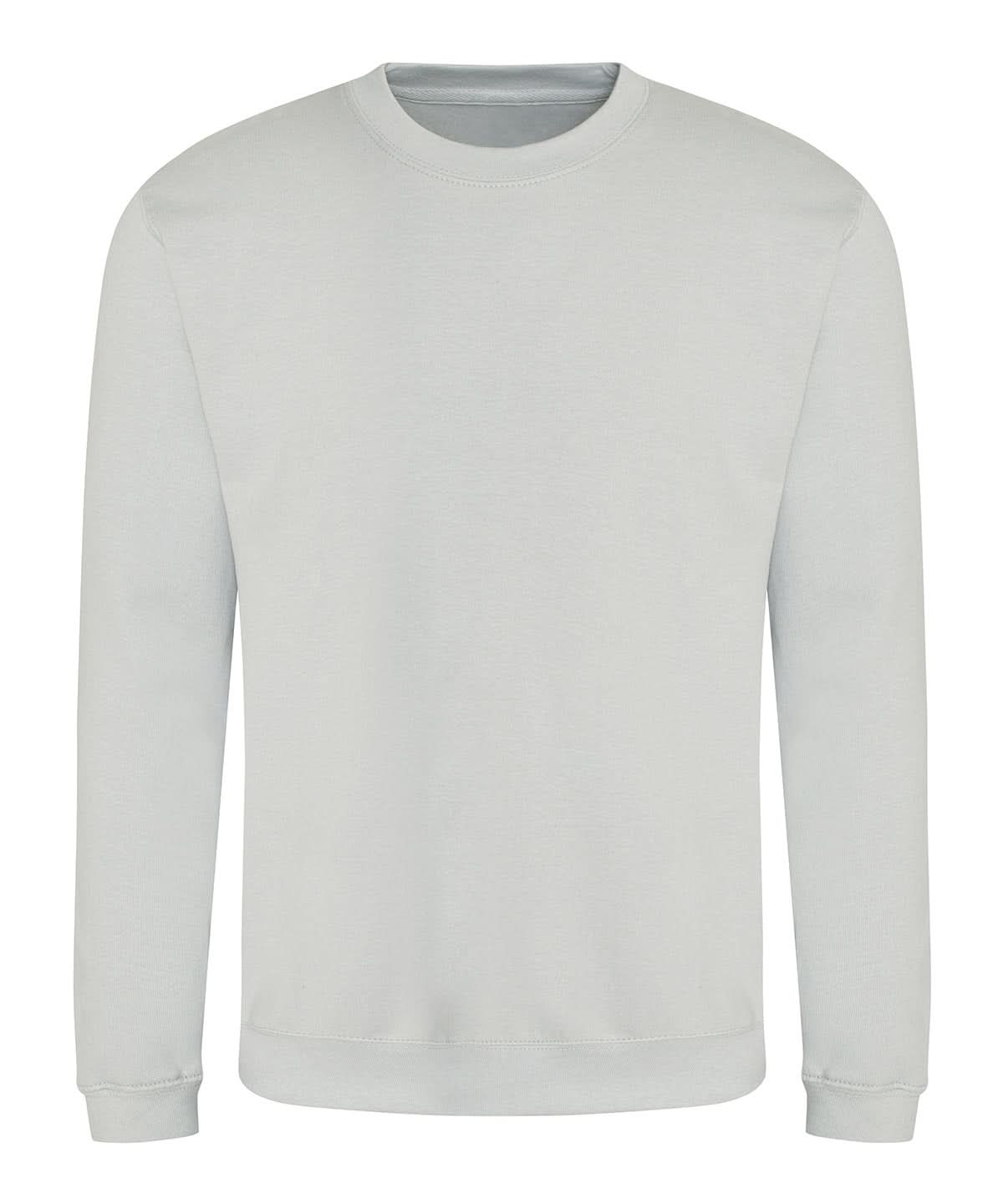 AWDis Just Hoods AWDis Sweatshirt Moondust Grey JH030 - Moondust Grey - Customisable Sweatshirts