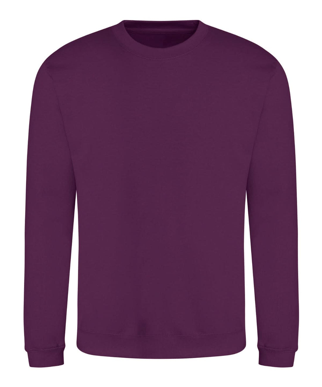 AWDis Just Hoods AWDis Sweatshirt Plum JH030 - Plum - Customisable Sweatshirts