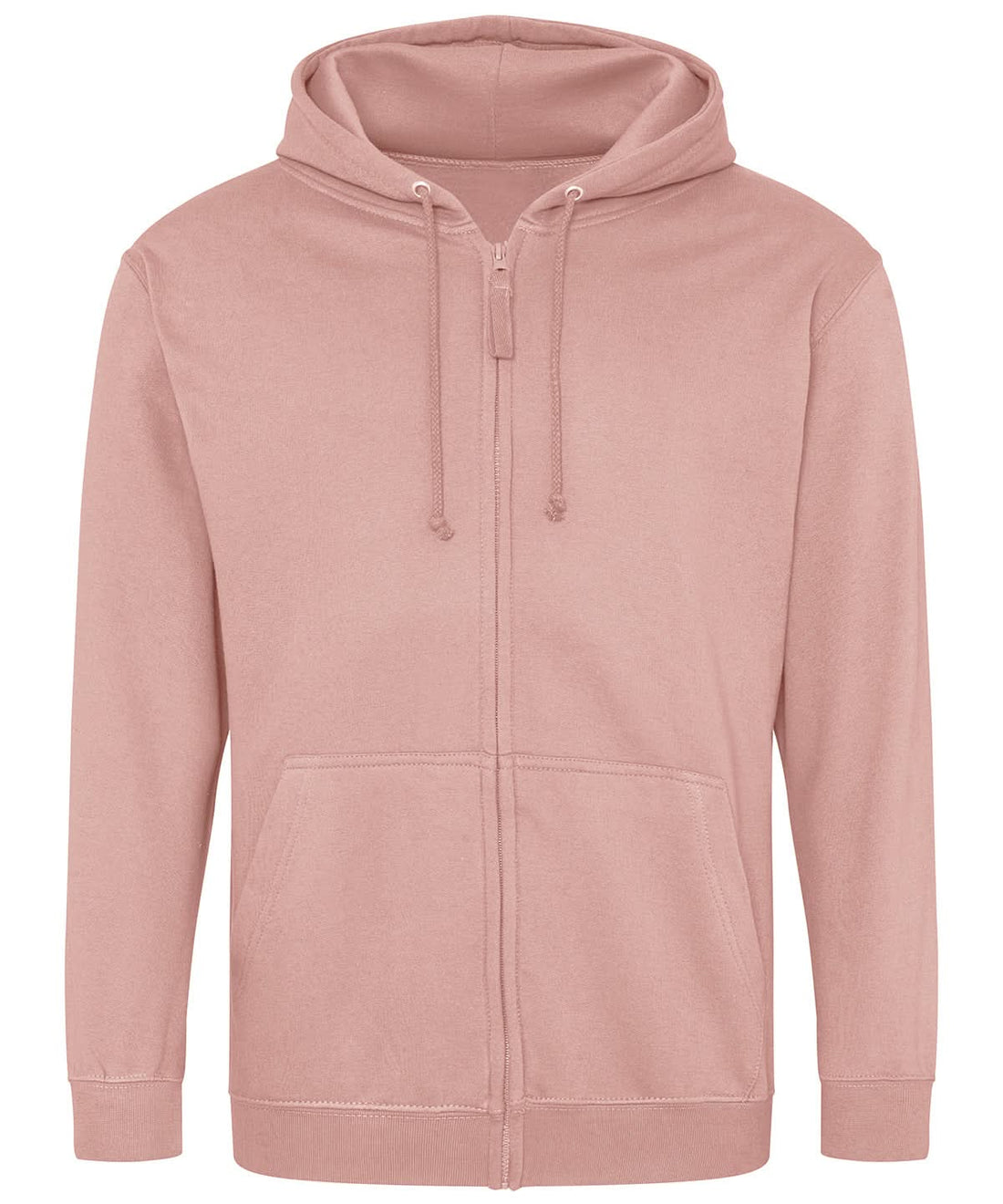 AWDis Just Hoods Zoodie Dusty Pink JH050 - Dusty Pink - Customisable Hoodies