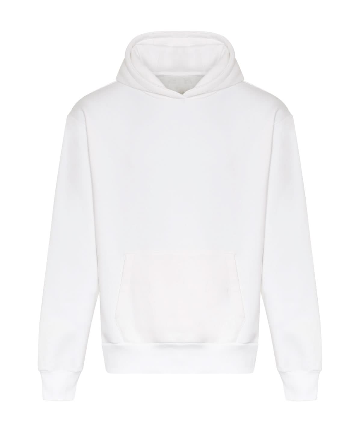 AWDis Just Hoods Signature heavyweight hoodie JH120 - Arctic White - Customisable Hoodies
