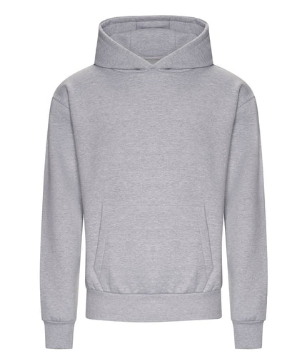 AWDis Just Hoods Signature heavyweight hoodie JH120 - Heather Grey - Customisable Hoodies