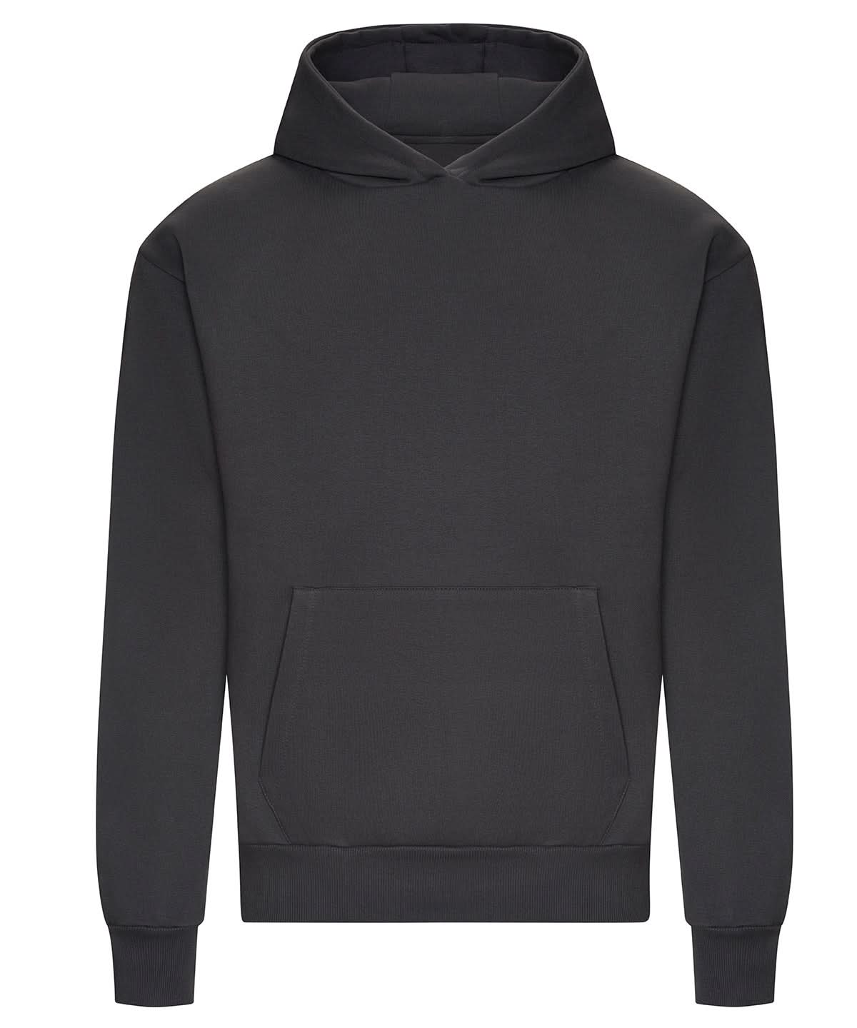 AWDis Just Hoods Signature heavyweight hoodie JH120 - Solid Charcoal - Customisable Hoodies