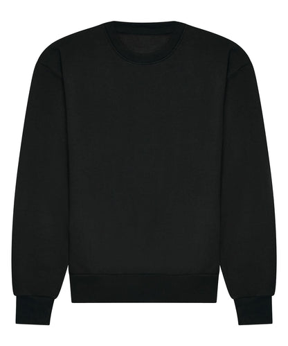 AWDis Just Hoods Heavyweight signature sweatshirt JH123 - Deep Black - Customisable Sweatshirts