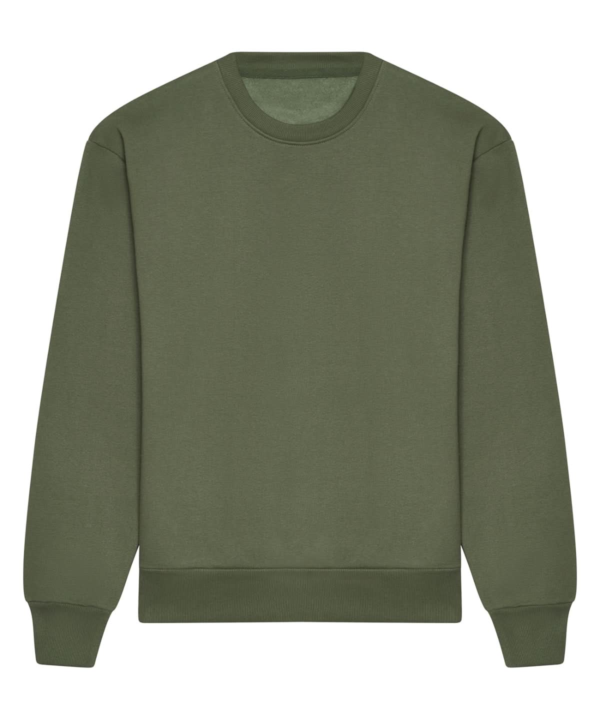 AWDis Just Hoods Heavyweight signature sweatshirt JH123 - Earthy Green - Customisable Sweatshirts