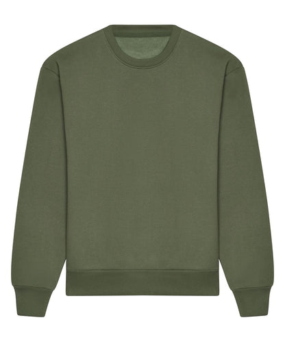 AWDis Just Hoods Heavyweight signature sweatshirt JH123 - Earthy Green - Customisable Sweatshirts