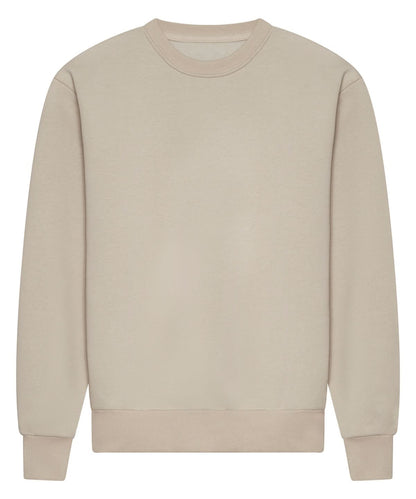 AWDis Just Hoods Heavyweight signature sweatshirt JH123 - Natural Stone - Customisable Sweatshirts