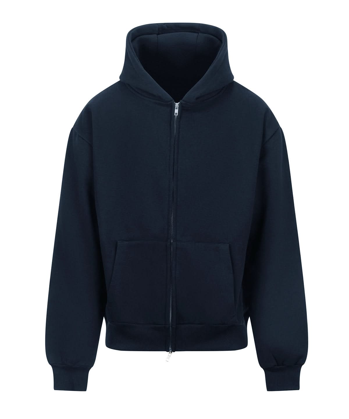 AWDis Just Hoods Signature heavyweight zoodie JH125 - New French Navy - Customisable Hoodies
