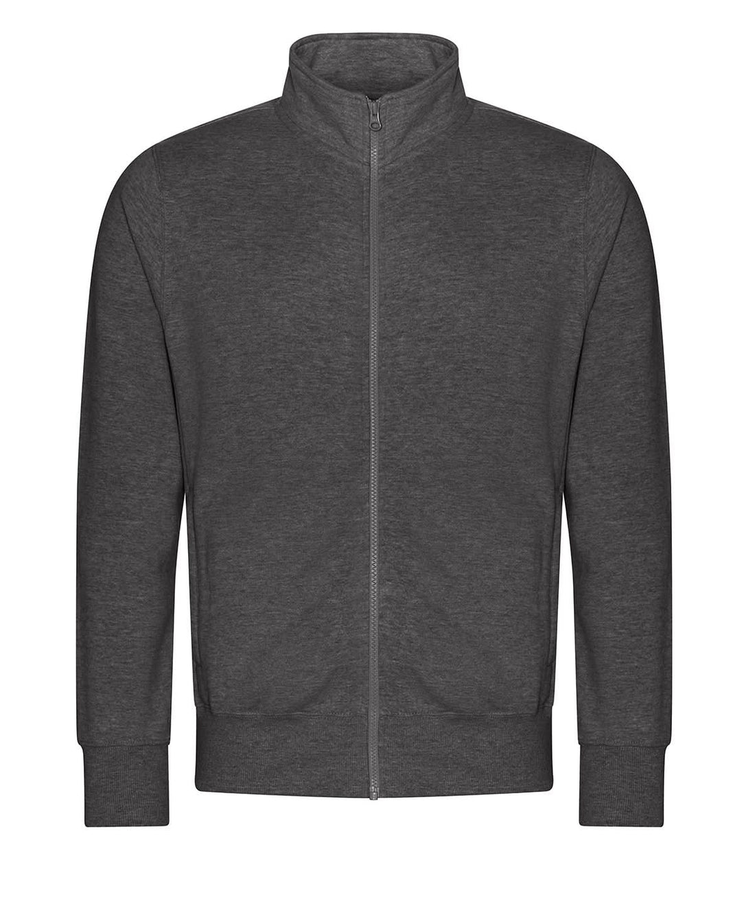 AWDis Just Hoods Campus full zip sweatshirt JH147 - Charcoal - Customisable Sweatshirts