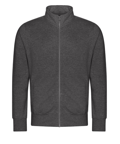 AWDis Just Hoods Campus full zip sweatshirt JH147 - Charcoal - Customisable Sweatshirts