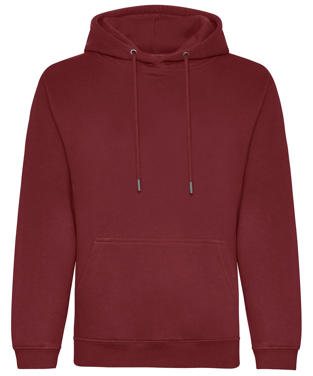 AWDis Just Hoods Organic Hoodie Burgundy JH201 - Burgundy - Customisable Hoodies