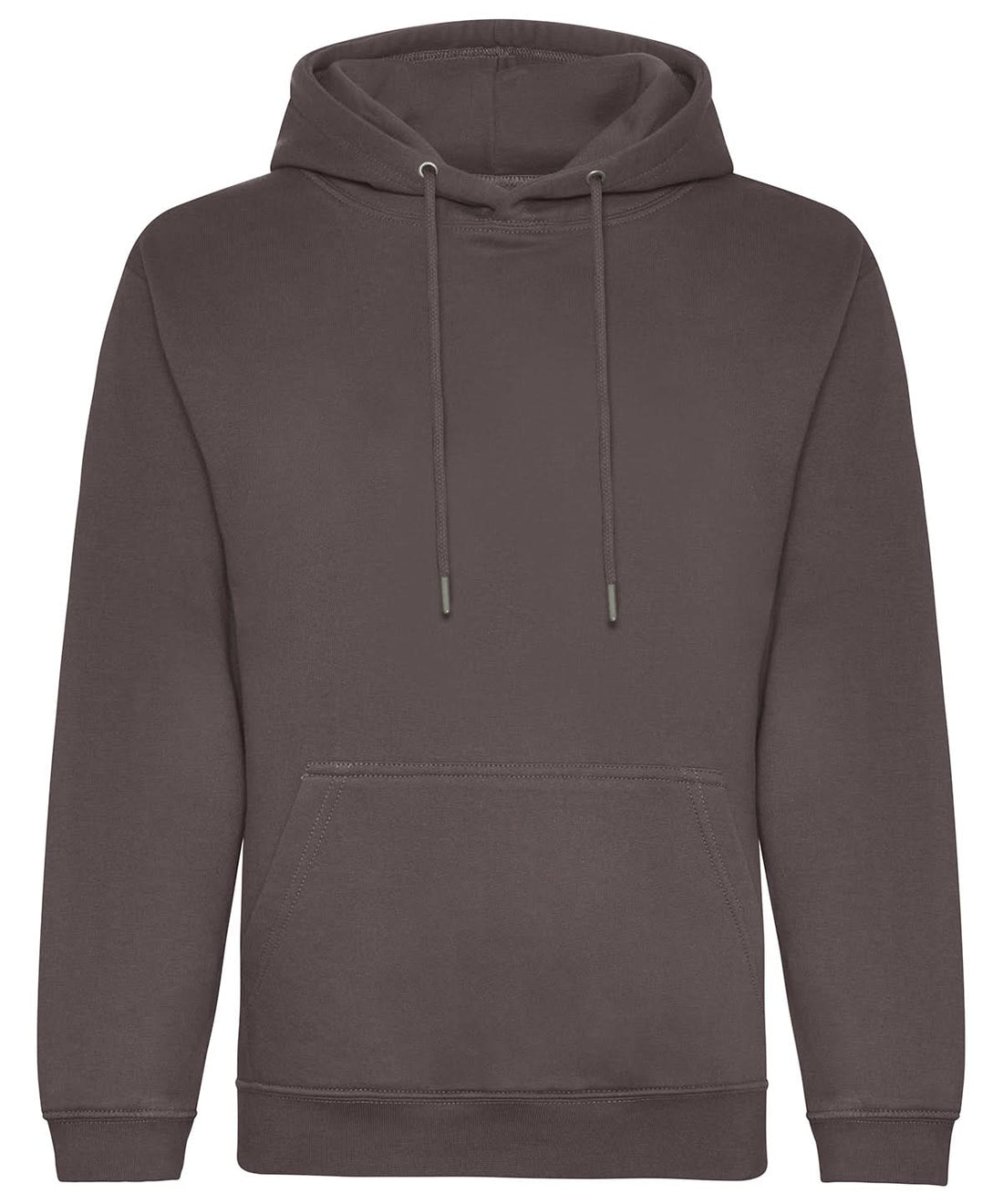 AWDis Just Hoods Organic Hoodie Charcoal JH201 - Charcoal - Customisable Hoodies