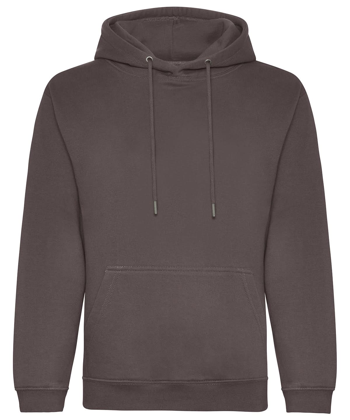 AWDis Just Hoods Organic Hoodie Charcoal JH201 - Charcoal - Customisable Hoodies