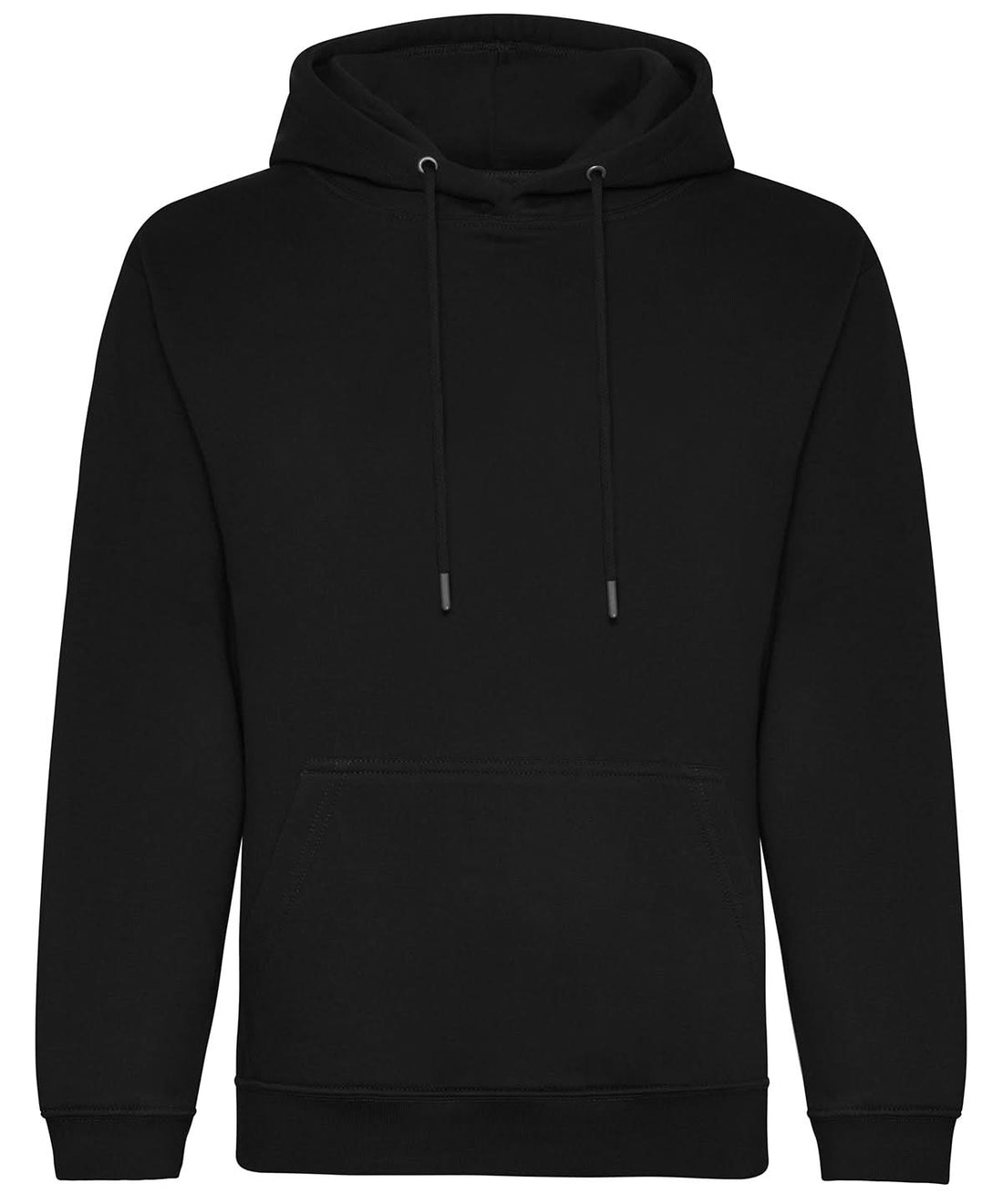 AWDis Just Hoods Organic Hoodie Deep Black JH201 - Deep Black - Customisable Hoodies