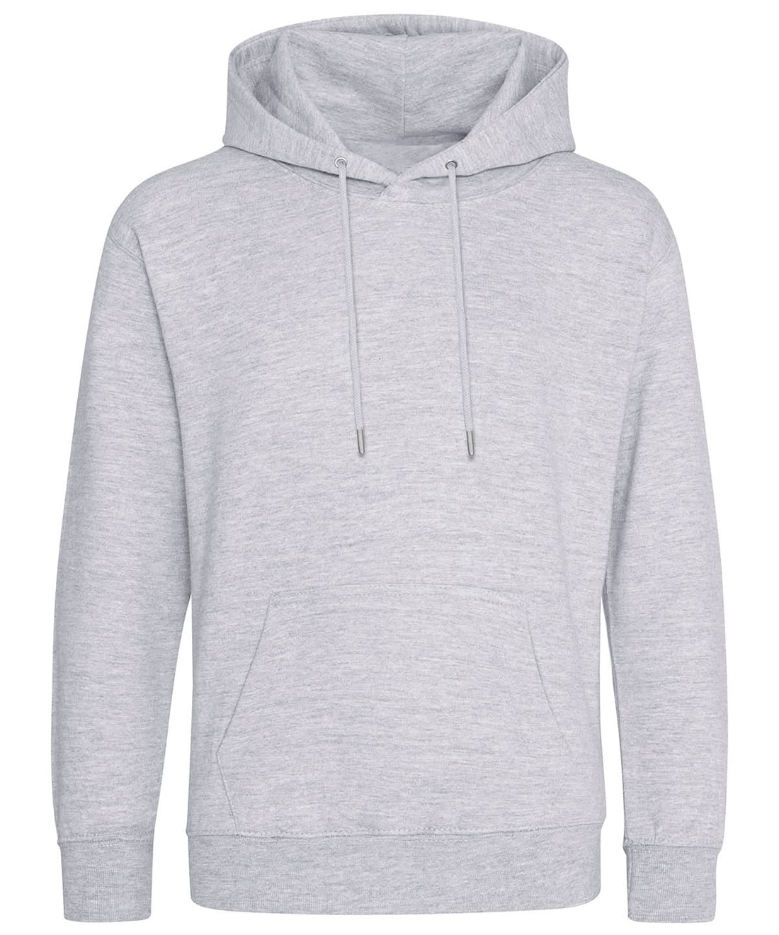 AWDis Just Hoods Organic Hoodie Heather Grey JH201 - Heather Grey - Customisable Hoodies