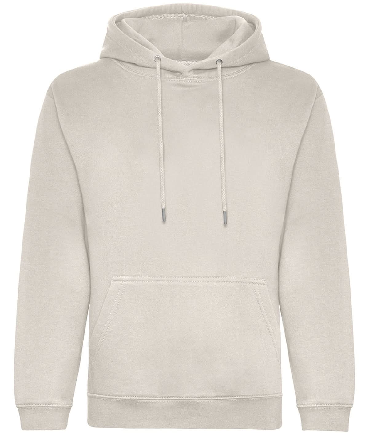 AWDis Just Hoods Organic Hoodie Natural Stone JH201 - Natural Stone - Customisable Hoodies