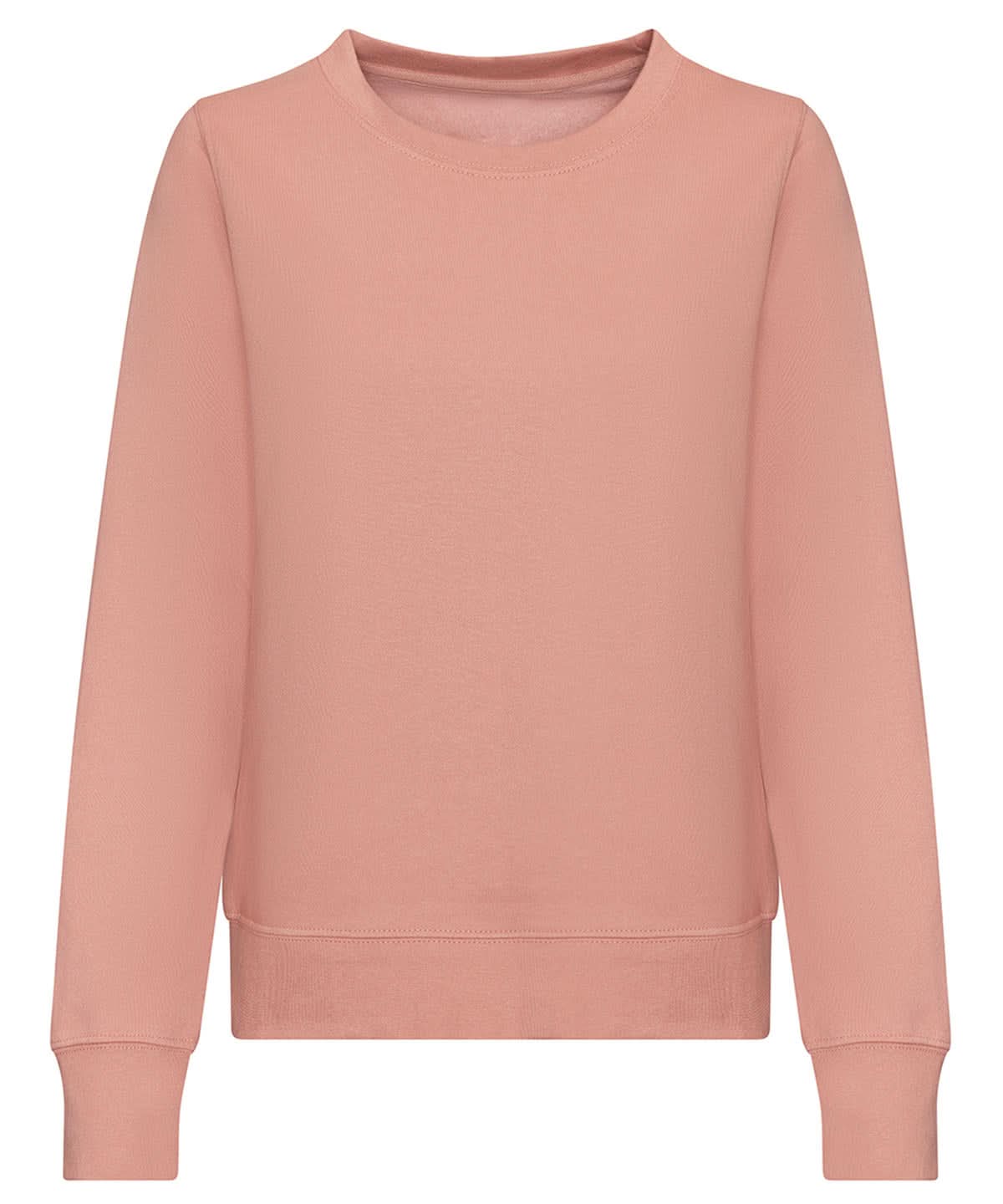 AWDis Just Hoods Womens AWDis sweat JH30F - Dusty Pink - Customisable Sweatshirts