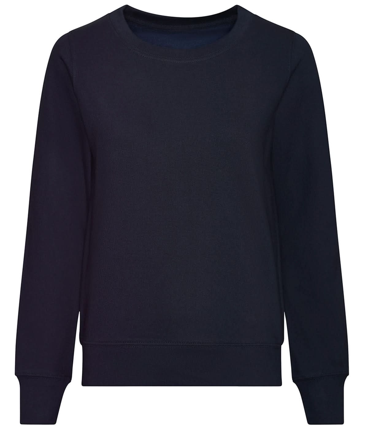 AWDis Just Hoods Womens AWDis sweat JH30F - New French Navy - Customisable Sweatshirts