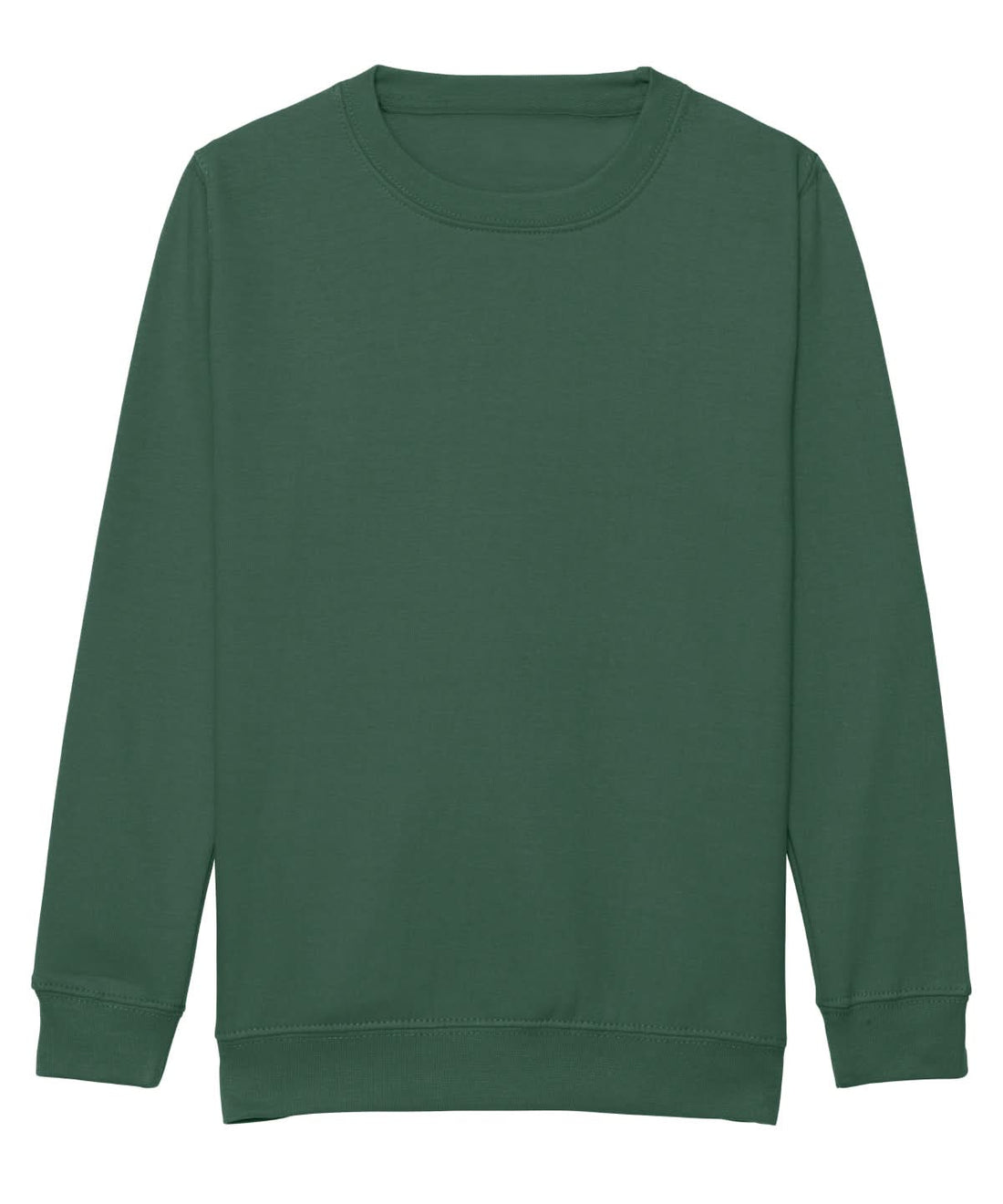 AWDis Just Hoods Kids AWDis Sweatshirt Bottle Green JH30J - Bottle Green - Customisable Sweatshirts