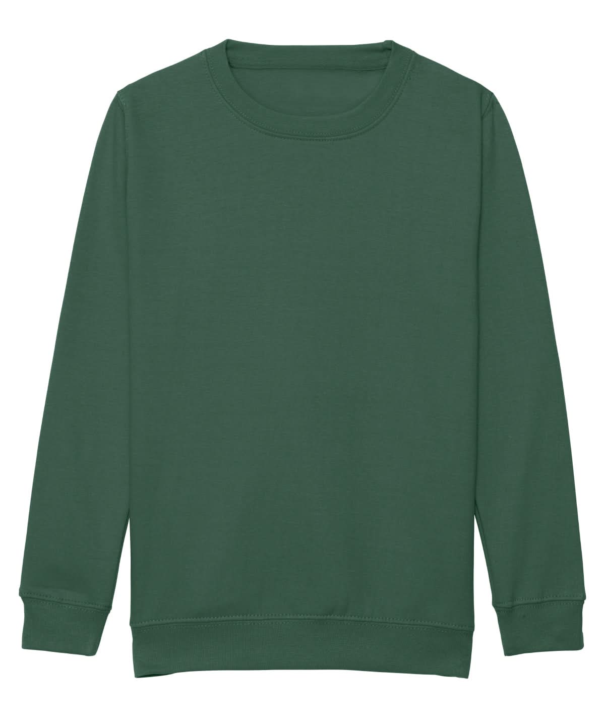 AWDis Just Hoods Kids AWDis Sweatshirt Bottle Green JH30J - Bottle Green - Customisable Sweatshirts