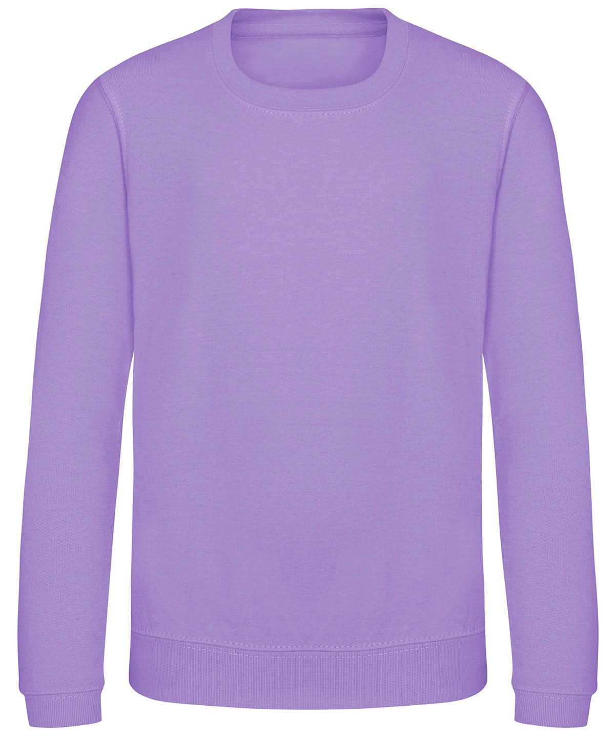 AWDis Just Hoods Kids AWDis Sweatshirt Digital Lavender JH30J - Digital Lavender - Customisable Sweatshirts