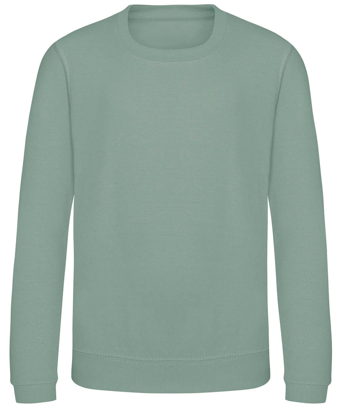 AWDis Just Hoods Kids AWDis Sweatshirt Dusty Green JH30J - Dusty Green - Customisable Sweatshirts